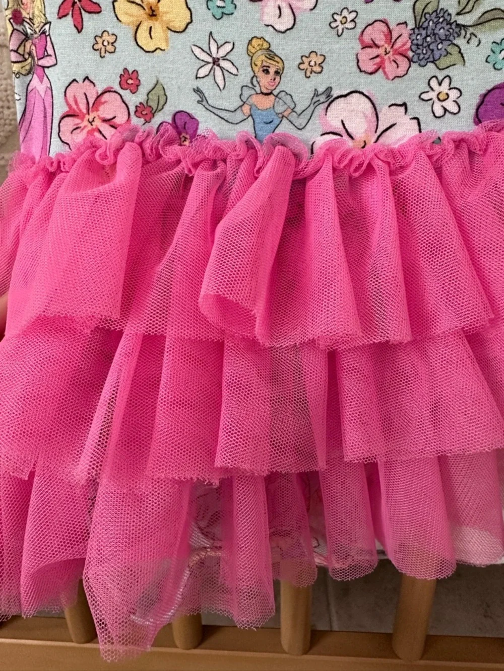 Posh Peanut Disney Princess Tulle Bodysuit Dress - Picture 4 of 6